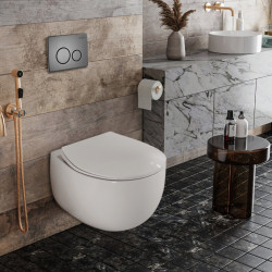 Комплект инсталляции и унитаза 6 в 1 Roxen StounFix Dual Fresh 964237