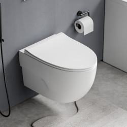 Комплект инсталляции и унитаза 6 в 1 Roxen StounFix Dual Fresh 966110