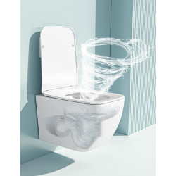 Комплект инсталляции и унитаза 6 в 1 Roxen StounFix Dual Fresh 966383