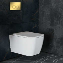 Комплект инсталляции и унитаза 6 в 1 Roxen StounFix Dual Fresh 968014