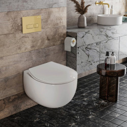 Комплект инсталляции и унитаза 6 в 1 Roxen StounFix Dual Fresh 968085