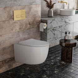 Комплект инсталляции и унитаза 6 в 1 Roxen StounFix Dual Fresh 968090