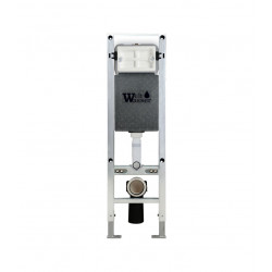 Инсталляция для подвесного унитаза Welt-Wasser WW AMBERG 350 ST WT с белой кнопкой