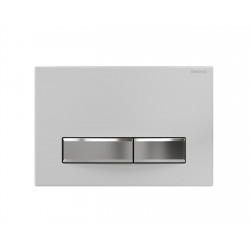 Инсталляция для унитаза BURKE MOD1 с клавишей смыва Тип 09 белый глянец/хром глянец