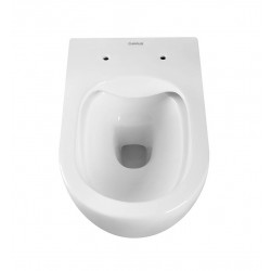 Комплект 5 в 1 инсталляция с унитазом BURKE MOD1 с клавишей смыва Тип 02 белый глянец, унитаз Skandenborg Rimless