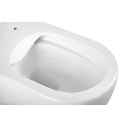 Комплект 5 в 1 инсталляция с унитазом BURKE MOD1 с клавишей смыва Тип 02 белый глянец, унитаз Skandenborg Rimless