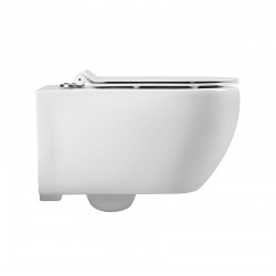 Комплект 5 в 1 инсталляция с унитазом BURKE MOD1 с клавишей смыва Тип 09 чёрный матовый, унитаз Skandenborg Rimless