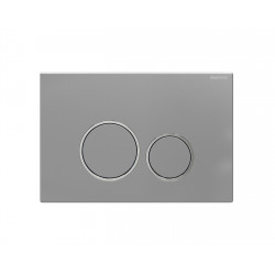 Кнопка BURKE тип 05 хром мат/хром глянец [105.NH.1]