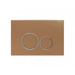 Кнопка BURKE тип 05 розовое золото/хром глянец [105.RH.1]