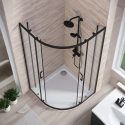 Душевой уголок Good Door LITE R-80-C-B