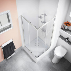 Душевой уголок Good Door CUBE CR-80-C-CH