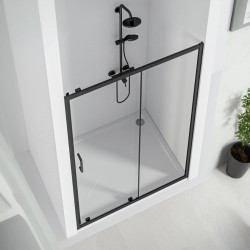 Душевая дверь Good Door CUBE WTW-140-C-B