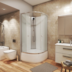 Душевая кабина Niagara Eco E80/40/MT/BK 80х80