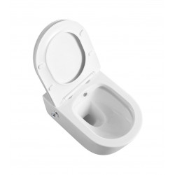 Унитаз подвесной Amore di Mare Temo Bidet P322-X, с крышкой дюропласт SoftClose