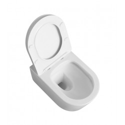 Унитаз подвесной Amore di Mare Temo P322, с крышкой дюропласт SoftClose