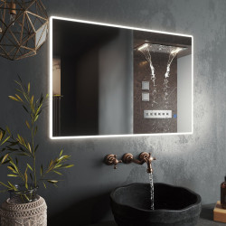 Зеркало Roxen Gotem Long 510165-100 100x70 с LED подсветкой