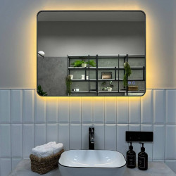 Зеркало Roxen Simon 510205-90AFGM 90x70 с LED подсветкой и подогревом