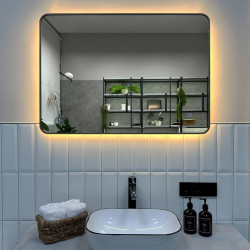 Зеркало Roxen Simon 510205-90GM 90x70 с LED подсветкой