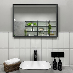 Зеркало Roxen Sigma 510210-90B 90x70 с LED подсветкой