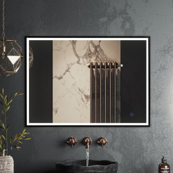 Зеркало Roxen Sigma 510210-90B 90x70 с LED подсветкой