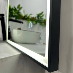 Зеркало Roxen Sigma 510210-90B 90x70 с LED подсветкой