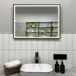 Зеркало Roxen Sigma 510210-90B 90x70 с LED подсветкой