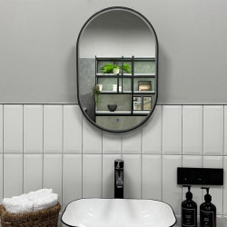 Зеркало Roxen Grown 510200-60B 40x60 с LED подсветкой