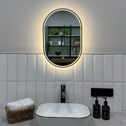 Зеркало Roxen Grown 510200-60B 40x60 с LED подсветкой