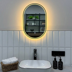 Зеркало Roxen Grown 510200-60B 40x60 с LED подсветкой