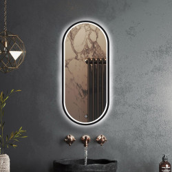 Зеркало Roxen Grown 510200-100B 45x100 с LED подсветкой