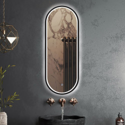 Зеркало Roxen Grown 510200-120B 45x120 с LED подсветкой