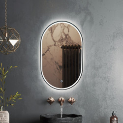 Зеркало Roxen Grown 510200-60GM 40x60 с LED подсветкой