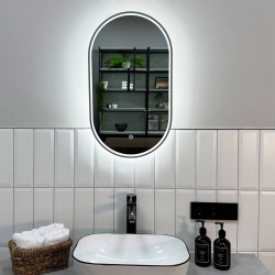 Зеркало Roxen Grown 510200-60GM 40x60 с LED подсветкой