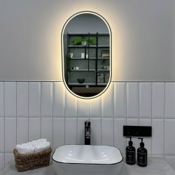 Зеркало Roxen Grown 510200-70GM 40x70 с LED подсветкой