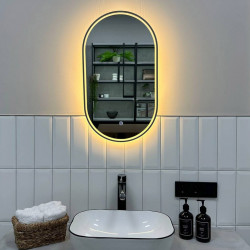 Зеркало Roxen Grown 510200-70GM 40x70 с LED подсветкой