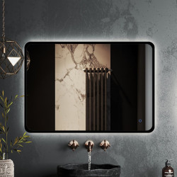 Зеркало Roxen Simon 510205-90AFB 90x70 с LED подсветкой и подогревом