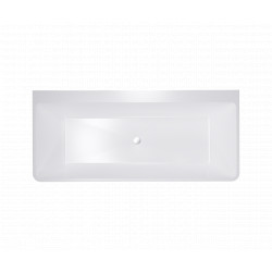 Ванна из искусственного камня Timo solid ERIKA1700 170x75 белый матовый
