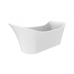 Ванна из искусственного камня Timo solid JUTA1815 181,5x82,5 белый матовый