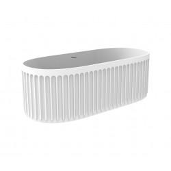 Ванна из искусственного камня Timo solid KIARA1680 168x74 белый матовый