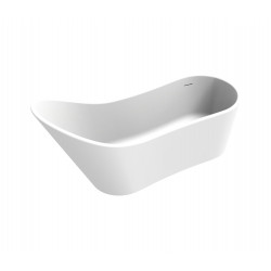 Ванна из искусственного камня Timo solid KIRSTI1785L 178,5x76 белый матовый