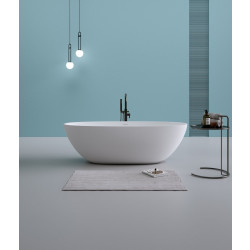 Ванна из искусственного камня Timo solid LEMPI1800 180x79 белый матовый