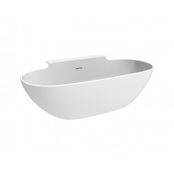 Ванна из искусственного камня Timo solid LUMI1770 177x89,5 белый матовый