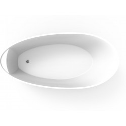 Ванна из искусственного камня Timo solid MARI1700 170x80 белый матовый