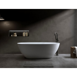 Ванна из искусственного камня Timo solid SATU1750 175x81 белый матовый