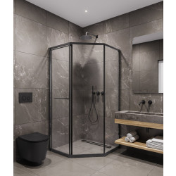 Душевой уголок Timo TTSS-100/03C-8L 100x100