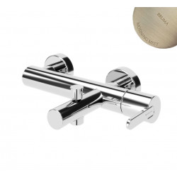 Смеситель для ванны Bruma Leaf 167 030 1MM Morning Mist с душевым гарнитуром