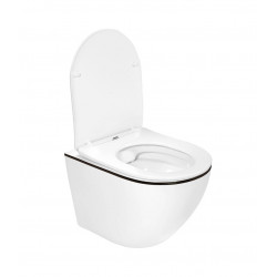 Комплект инсталляции Grohe Rapid SL 38772001 с унитазом Amore di Mare Delio Black Line, кнопка Skate Cosmopolitan 38732000