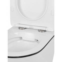 Комплект инсталляции Grohe Rapid SL 38772001 с унитазом Amore di Mare Delio Black Line, кнопка Skate Cosmopolitan 38732000