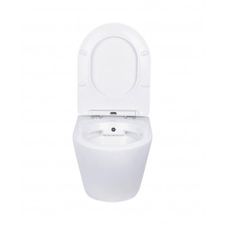 Комплект инсталляции TECEbase 9400414 с чёрной кнопкой и унитазом Amore di Mare Delio Bidet