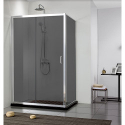 Душевой уголок Adema Гласс Лайн Директ 120х90 тонированный